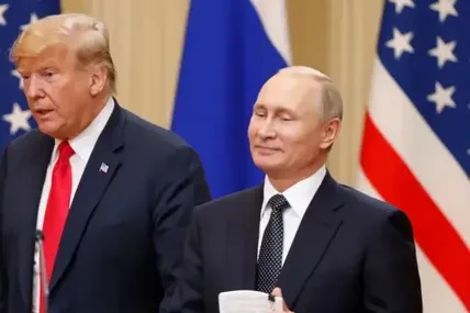 Дональд Трамп і володимир путін. Фото Reuters
