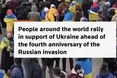 Світ з Україною: у Мадриді, Барселоні, Торонто та Будапешті пройшли марші солідарності