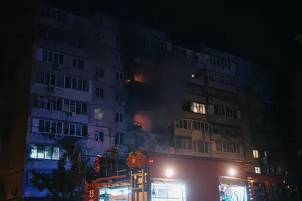 Кількість постраждалих внаслідок масованої нічної атаки на на Київ зросла до 15. Фото: КМВА