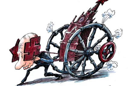 Малюнок із сайту Caglecartoons.