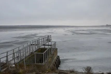 Дамба у Сватовому. Фото ілюстративне із мережі