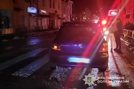 На Львівщині за добу травмувалися троє пішоходів у ДТП. Фото: Поліція Львівської області