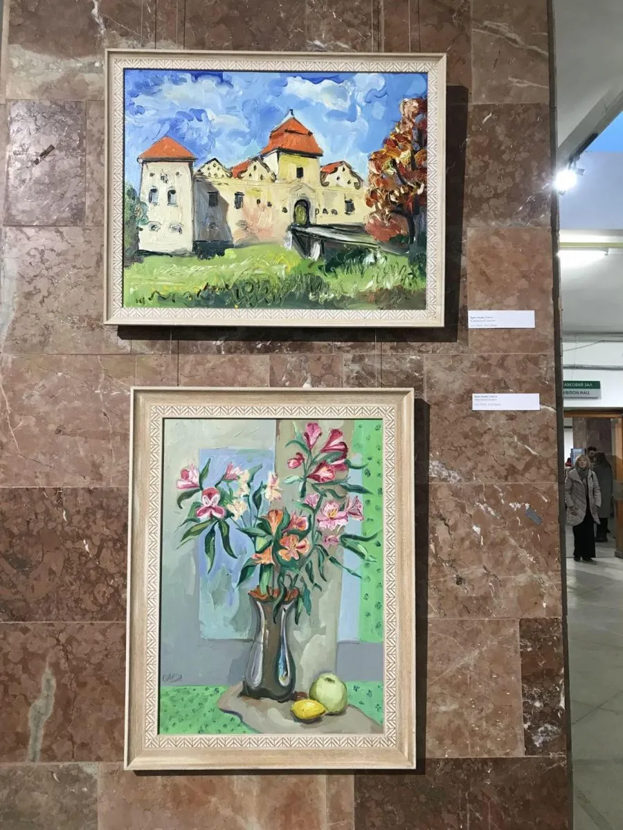 Роботи Олесі Кристиняк.