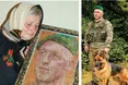 Портрет загиблого героя — із сірників
