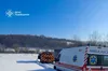 Снігові перемети на Львівщині: рятувальники відбуксирували «швидку» до хворої пацієнтки