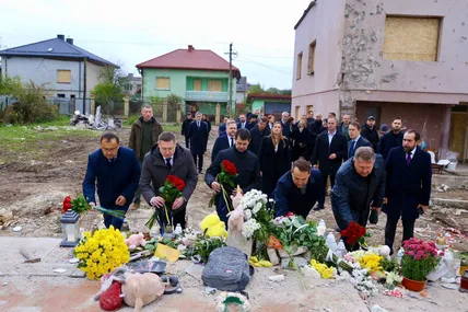 На Львівщину прибув міністр закордонних справ Республіки Польща Радослав Сікорський. Фото: ЛОВА