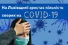На Львівщині стрімко зростає кількість хворих на COVID-19 та ГРІ