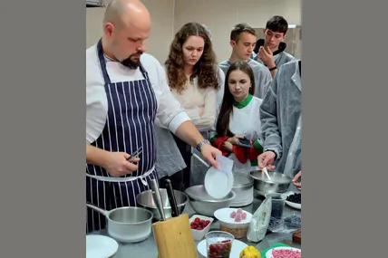Майстер-клас з кріогенних технологій у лабораторії від шеф-кухаря Сергія Щьокіна