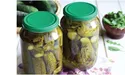 Мариновані огірки з руколою