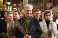 Петро і Марина Порошенки у Вербну неділю помолились за українське військо у Володимирському соборі