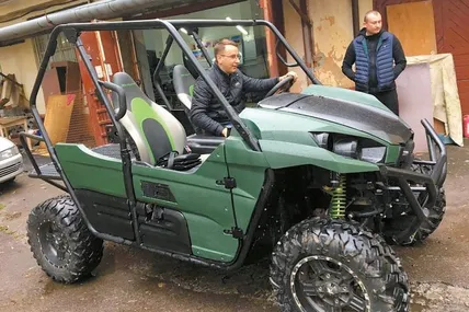 Створене Тарасом Янушем багі допоможе виконувати завдання на передовій лінії оборони. Фото з відкритих інтернет-джерел.