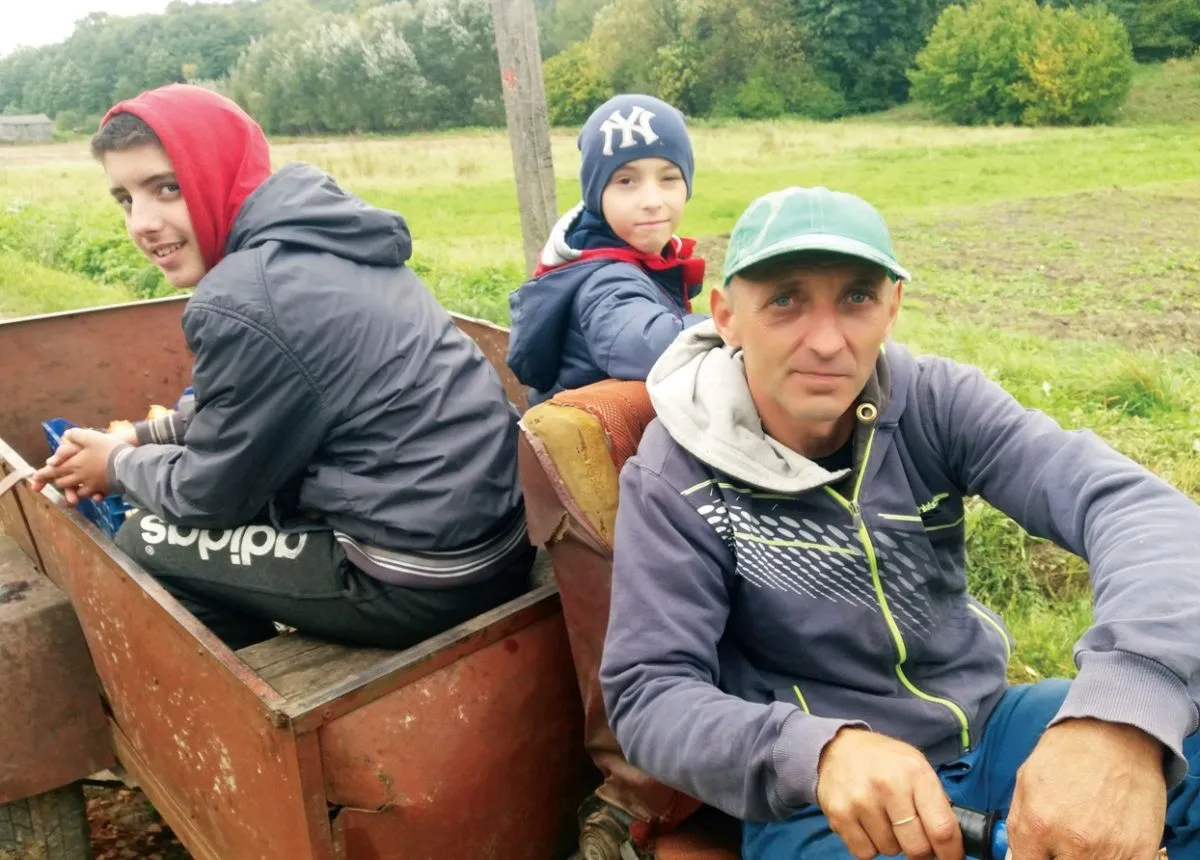 З татом їдемо до праці!