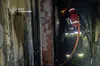 На Львівщині під час пожежі в багатоповерхівці загинув чоловік, жінку госпіталізували