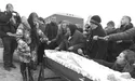 Вдова Ярослава Мазурка ховала «свого чоловіка», а його мати – «чужу дитину»