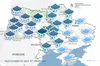 Прогноз погоди в Україні на добу 23 листопада 2025 року