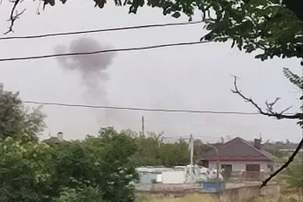 Вибухи у Мелітополі. Фото Івана Федорова