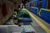 Закриті станції та вестибюлі синьої гілки метрополітену Києва використовуватимуться як укриття під час повітряної тривоги