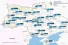 Прогноз погоди в Україні на добу 6 січня 2025 року