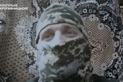 Військовий 57 ОМБр Руслан. Джерело: Скриншот із відео «Суспільне. Кропивницький»