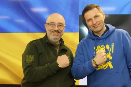 Олексій Резніков та Ханно Певкур