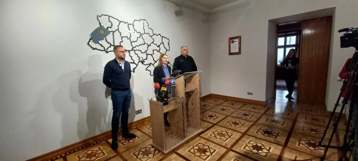 У Львівській ОВА відбувся брифінг щодо Великолюбінського навчально- реабілітаційного центру.