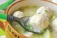 Суп з фрикадельками і рисом