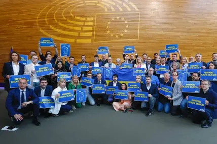 Європарламент закликав до повернення українських дітей, депортованих до росії. Джерело: Андрій Єрмак / Telegram