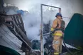 росіяни атакували Чернігівщину дронами: виникли пожежі у житловому секторі