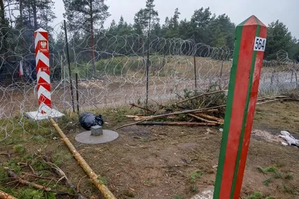 Польсько-білоруський кордон. Фото ілюстративне