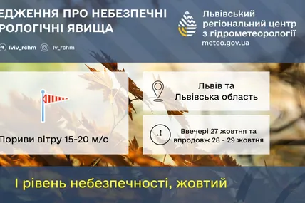 Фото: Львівський регіональний центр з гідрометеорології