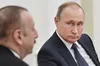 путін вибачився перед президентом Азербайджану за збитий літак