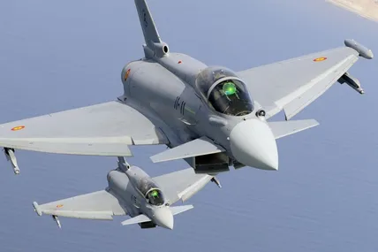 На фото вигищувачі Eurofighter Typhoon