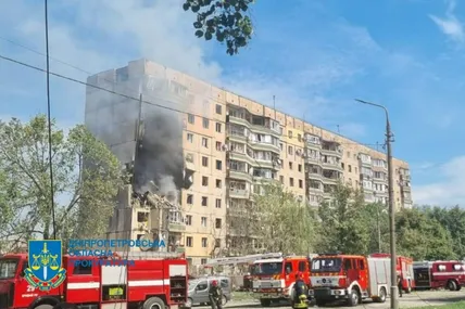 Наслідки атаки на Кривий Ріг. Фото: Офіс генпрокурора