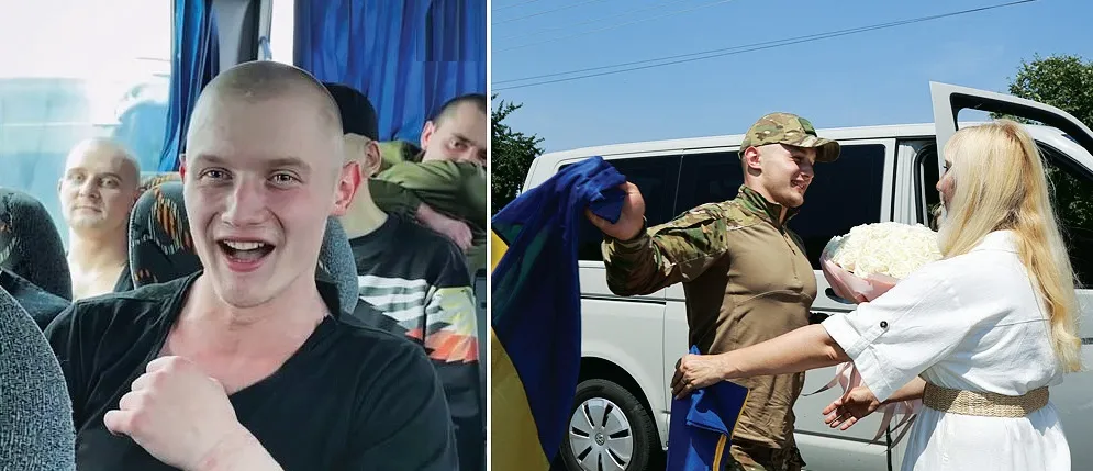 Денис співає в автобусі «Ой у лузі...» та емоційний момент зустрічі Дениса після російського полону