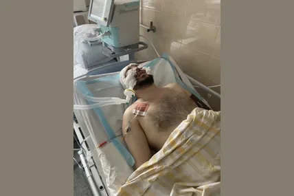 Сергій у медзакладі. Фото: Суспільне Дніпро з особистого архіву Валентини