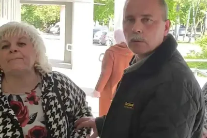 Василь та Ольга Пилипишини. Скрін із відео