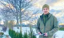 Учорашній воїн вирощує хвойні деревця