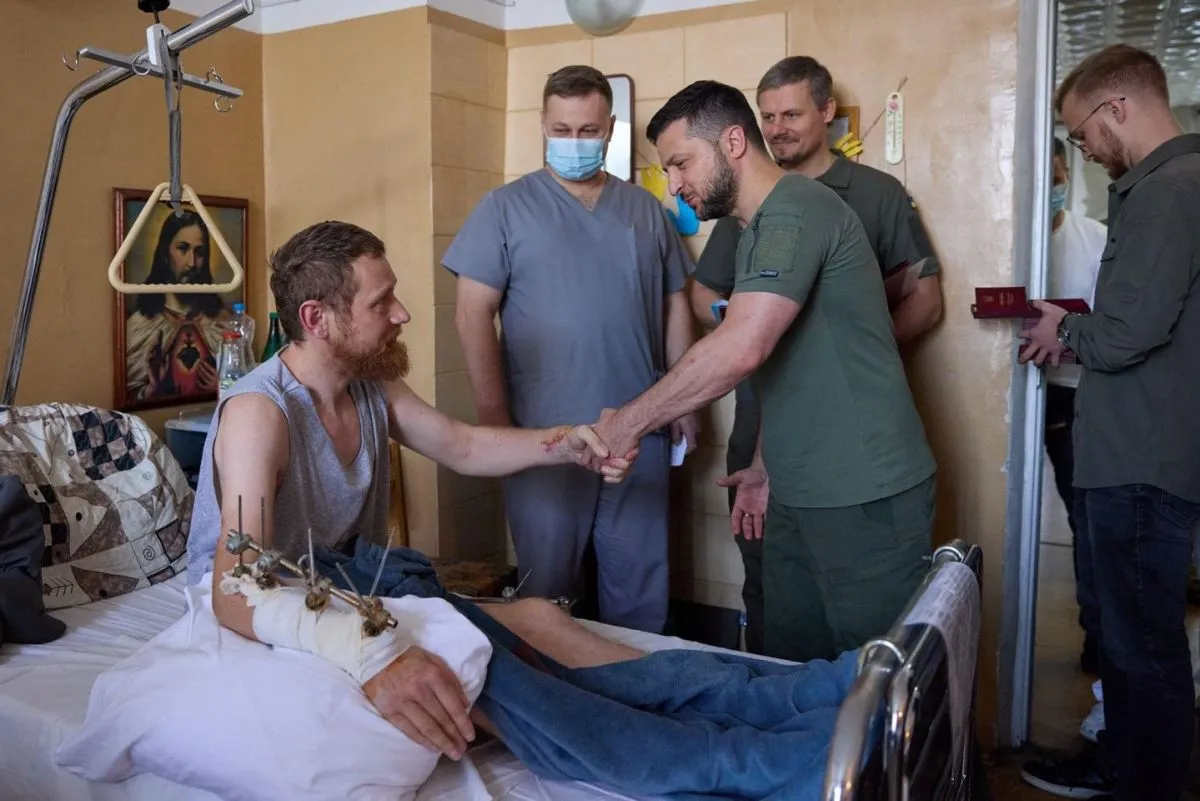 Фото з соцмережі Володимира Зеленського.