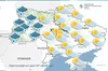 Прогноз погоди в Україні на добу 3 листопада 2025 року