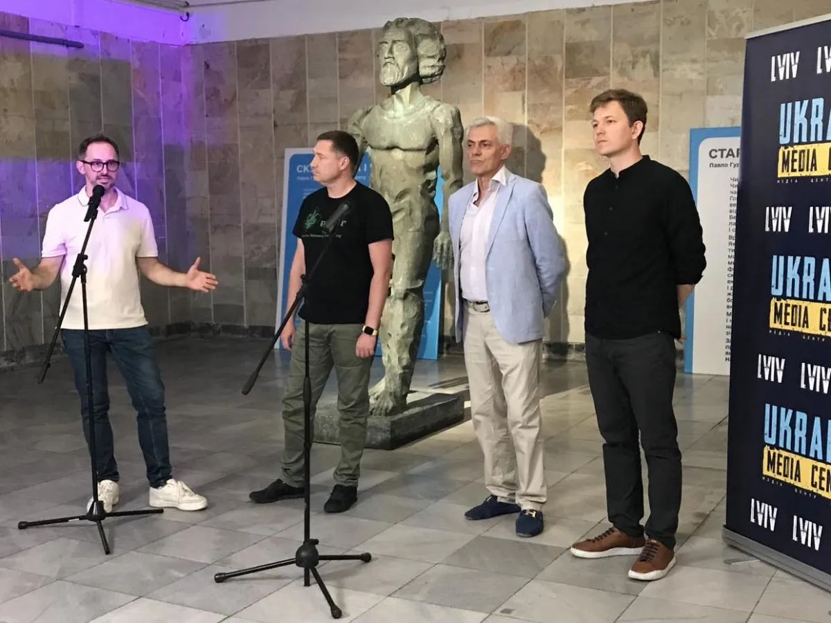 Відкриття Львівського тижня скульптури.