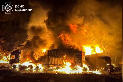 рф масовано атакувала Одещину дронами, постраждали 5 людей