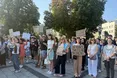 У Львові сотні людей вийшли на акцію підтримки голови Міноборони Михайла Федорова