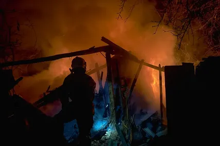 російські війська атакували Сумщину: загинула людина, серед поранених — діти. Фото: ДСНС