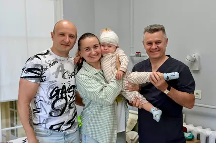 07.09.2026, 17:30				


									У Центрі дитячої медицини зробили ювілейну, 30-ту, кохлеарну імплантацію для 2-річного хлопчика							

										Команда Клініки оториноларингології Центру дитячої медицини успішно прооперувала дворічного Макара з