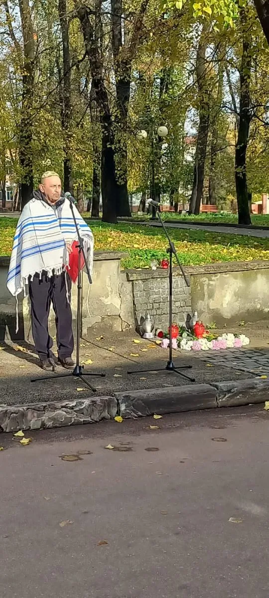 Заступник голови Дрогобицької іудейської громади Євген Кесельман. Фото Леоніда Гольберга