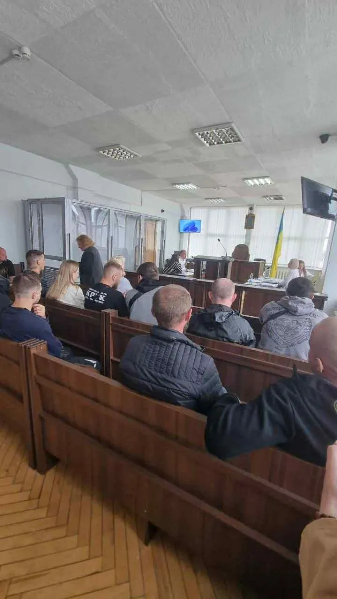 Також на оголошення вироку прийшли ветерани