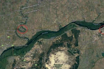 Скрін фрагменту мапи