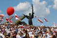 "Йди!" - у Мінську тисячі людей вийшли на акцію проти Лукашенка