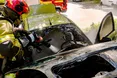 У Львові вогнеборці оперативно загасили палаючий автомобіль