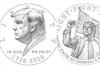 У США випустять святкову монету із зображенням Дональда Трампа